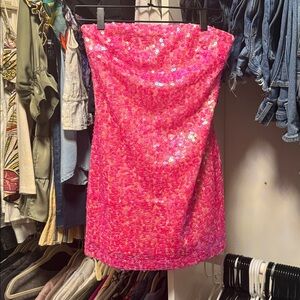 Show Me Your MuMu Sequin Dress